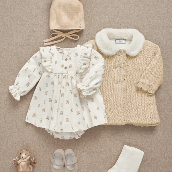 Conjunto de bebé de la colección de Paz Rodríguez