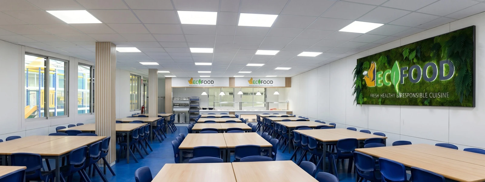 Comedor EcoFood del Colegio Lar